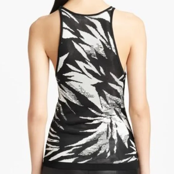 🎉HOST PICK🎉 Jason Wu Botanical Black Top Large Excellent Condition - Picture 3 of 4